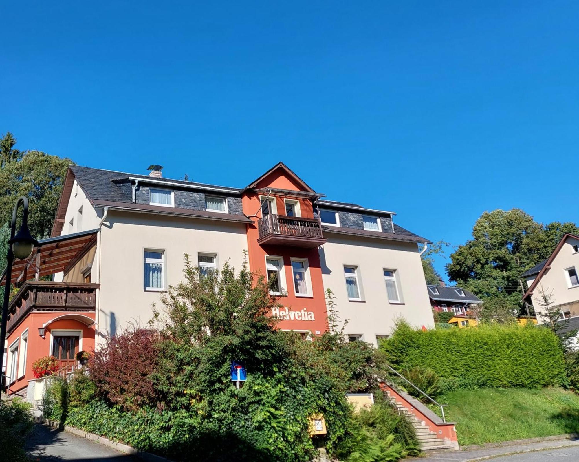 Villa Helvetia Bad Elster Exteriör bild
